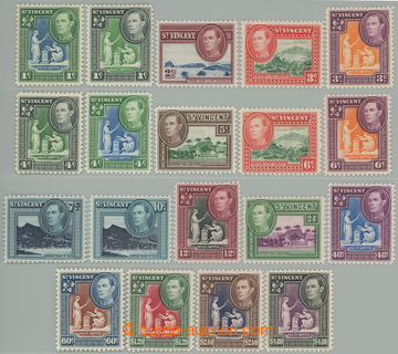 273813 - 1949-1952 SG.164-177, Jiří VI. - Motivy 1c - $4.80; komple