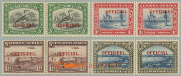 273822 - 1945-1950 SG.O18-O20, O22, služební přetiskové Motivy ½