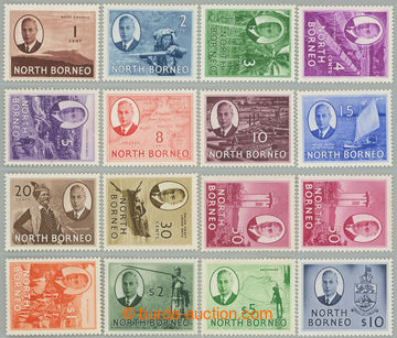 273827 - 1950-1952 SG.356-370, Jiří VI. - Motivy 1c - $10, kompletn