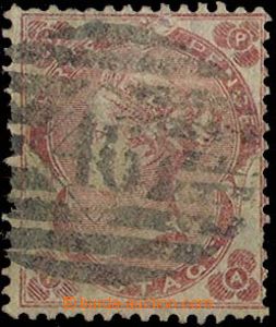 27383 - 1862 Mi.18, carmine 3p, small letters AP/PA, small fraying i