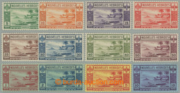 273838 - 1938 SG.F53-F64, Lopevi Iceland 5c - 10Fr; complete very fin