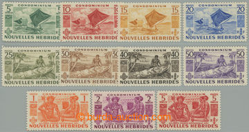 273839 - 1953 SG.68-78, Motives 5c - 5Fr; complete set