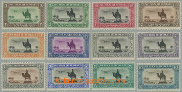 273847 - 1931-1937 SG.49b-57d, Letecké 3m - 10Pia, kompletní série