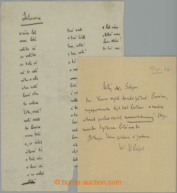 273861 - 1924 ČAPEK Karel (1890-1938), slavný český spisovatel, n