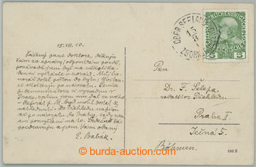 273864 - 1910 BABÁK Edward (1873-1926), český lékař, fyziolog, 1