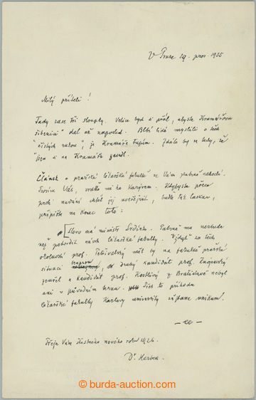 273884 - 1925 HERBEN Jan (1857-1936),  český politik, novinář, sp