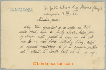 273911 - 1930 MALKOVSKÝ František (1897-1930), vojenský stíhací 