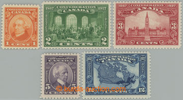 273919 - 1927 SG.266-270, 60. výročí konfederace 1c - 12c; komplet