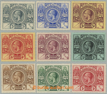 273931 - 1921 SG.68-76, 300. výročí samosprávy (II. vydání) ¼P