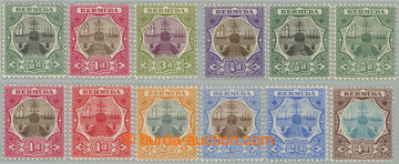 273935 - 1902-1910 SG.31-33, 34-42, Suchý dok ½P - 3P a ¼P - 4P; s