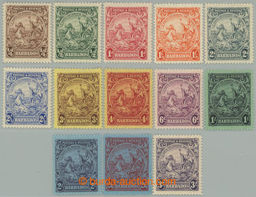 273943 - 1925-1935 SG.229-239, Znak kolonie ¼P - 3Sh, kompletní bez