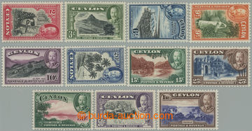 273971 - 1935-1936 SG.368-378, Jiří V. - Motivy 2c - 1R; kompletní