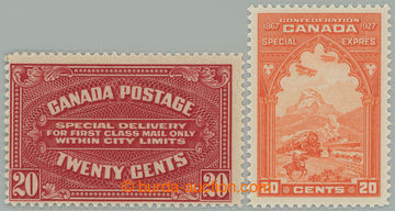 273978 - 1922-1927 SPECIAL DELIVERY / SG.S4, S5, sestava 2 zn.; bezva