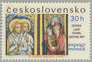 273979 - 1967 Pof.1600, EXPO 67 Montreal 30h, bílý kolkový papír 