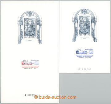 273992 - 2002 PT34c, 34d, Kardinál Rudnay s modrým a barevným př�