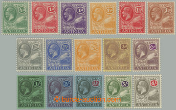 274002 - 1921-1929 SG.62-80, Jiří V. - Znak kolonie ½P - 4Sh, nomi