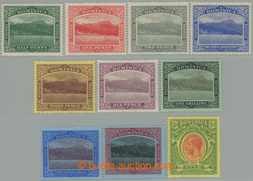 274021 - 1908-1920 SG.47b-54, Roseau from the Sea a Jiří V. ½P - 5