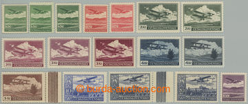 274024 - 1930 Pof.L7-L15, Definitivní vydání, sestava jednotlivýc