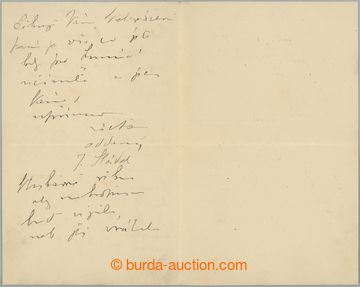 274064 - 1898 SLÁDEK Josef Václav (1845-1908), významný český b