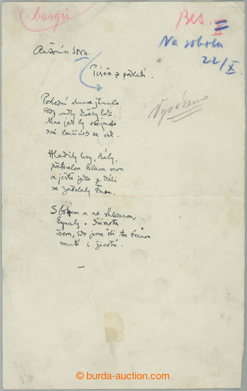 274067 - 1925? SOVA Antonín (1864–1928), významný český básn�