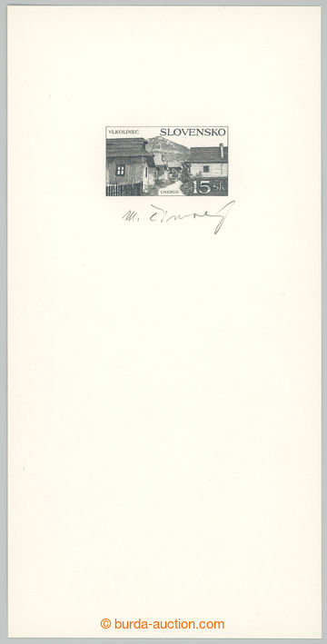 274074 - 1995 PT13a, Vlkolinec, velký formát 100x210mm, signováno 