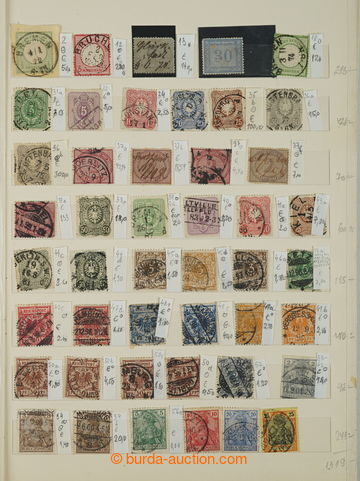 274105 - 1850-1945 [SBÍRKY]  DUBLETY / sestava zn. z uvedeného obdo