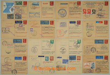 274114 - 1961-1971 [SBÍRKY]  LUFTHANSA - 1. LETY / sbírka 50ks celi