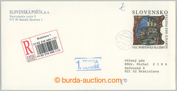 274119 -  Zber.CSO 020, Bratislavský hrad, služební obálka zaslan