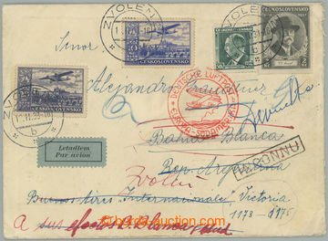 274123 - 1938 KATAPULT / EUROPA - SÜDAMERIKA / PRAHA - BAHNA BLANCA,