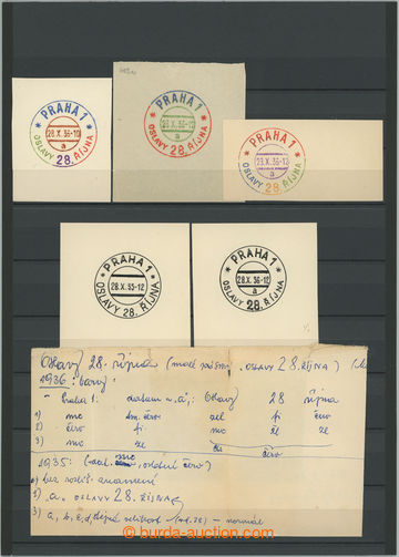 274162 - 1936 ZT  příležitostného razítka PRAHA 1/ 28.X.36/ OSLA