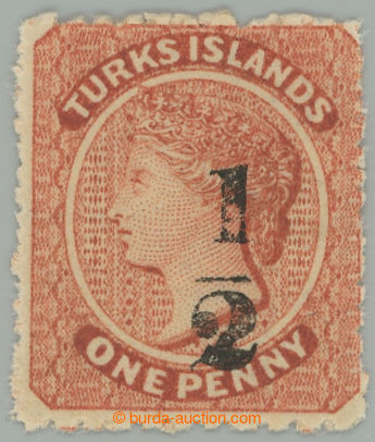 274181 - 1873- SG.17, přetisková Viktorie ½P/11P dull red; pěkný