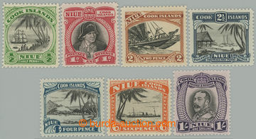 274195 - 1932 SG.55-61, George V. - Motives ½P - 1Sh; complete very 