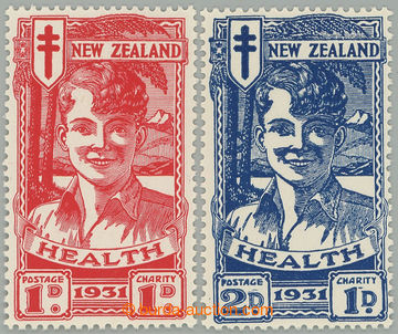 274201 - 1931 SG.546-547, Health Stamps 1P+1P a 2P+1P; kompletní bez