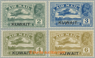 274232 - 1933-1934 SG.31-34, indické letecké 2A - 6A s přetiskem K