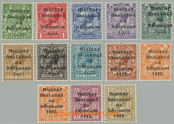 274239 - 1922 SG.1-9, 10-15, britské Jiří V. ½P - 10P + Jiří V.