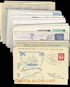 27426 - 1960-87 selection 30 pcs of entires delivered ship post, var