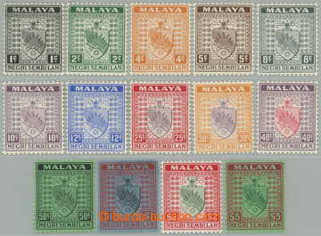 274279 - 1935-1936 SG.21-39, Znak 1c - $5, základní řada 14 zn. be