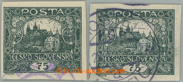 274308 -  Pof.18 Is + IIp, 75h šedozelená, sestava 2 zn., s I. type