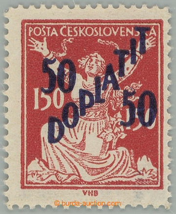 274309 - 1927 Pof.DL50B, Výpotřební OR 50/150h červená, II. typ,