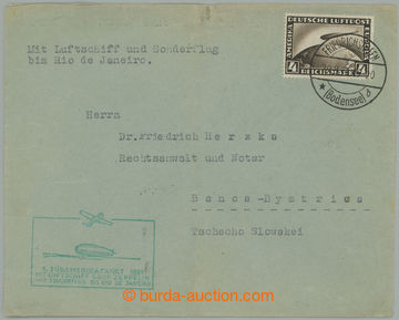 274317 - 1931 1. SÜDAMERIKAFAHRT / Let-dopis přepravený vzducholod
