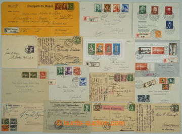 274325 - 1916-1945 [SBÍRKY]  CELISTVOSTI / sestava 38ks celistvostí