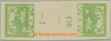 274343 -  Pof.3Mp(2), 5h světle zelená, 2-zn. přeložené protism�