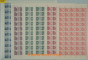 274345 - 1939, 1941 ARCHOVINA / Pof.28, 29, 30, 31, 57, sestava 5x ko