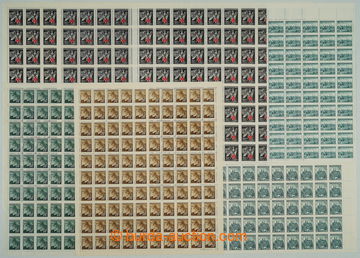 274372 - 1938-1945 [SBÍRKY]  ARCHOVINA / partie 21ks kompletních ar