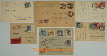 274379 - 1920 MARIENWERDER / sestava 6ks celistvostí vyfr. zn. emise