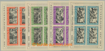 274391 - 1942 BELGIEN / VLÁMSKÁ LEGIE Mi.XXI-XXIV A, Gentské vydá