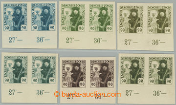 274394 -  ZT  sestava 6ks vodorovných 2-pásek s počítadly v různ