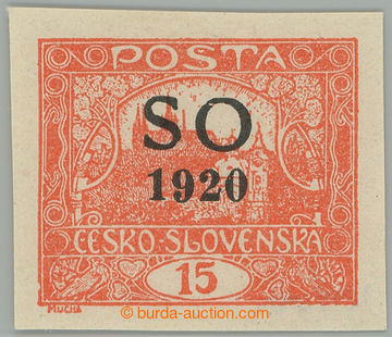 274416 -  Pof.SO5, Hradčany 15h cihlově červená, nezoubkovaná; b