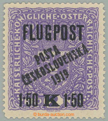 274419 -  Pof.52II, Letecká FLUGPOST 1,50K/2K fialová, I. typ přet