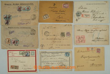 274429 - 1876-1924 CELISTVOSTI / sestava 15ks různých celistvostí 